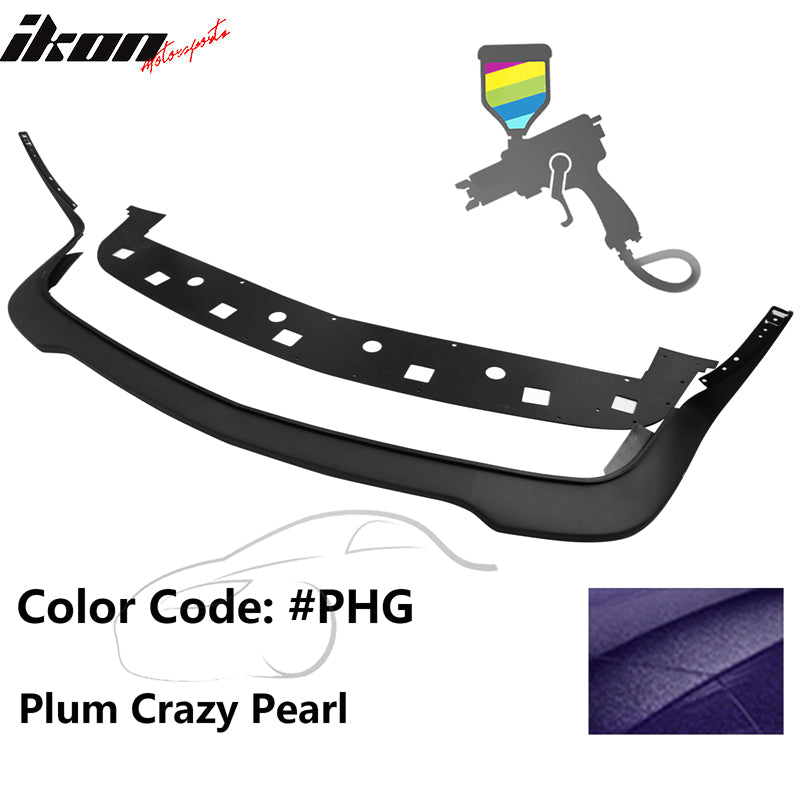 2015-2023 Dodge Challenger Hellcat Front Lip Spoiler Splitter PP