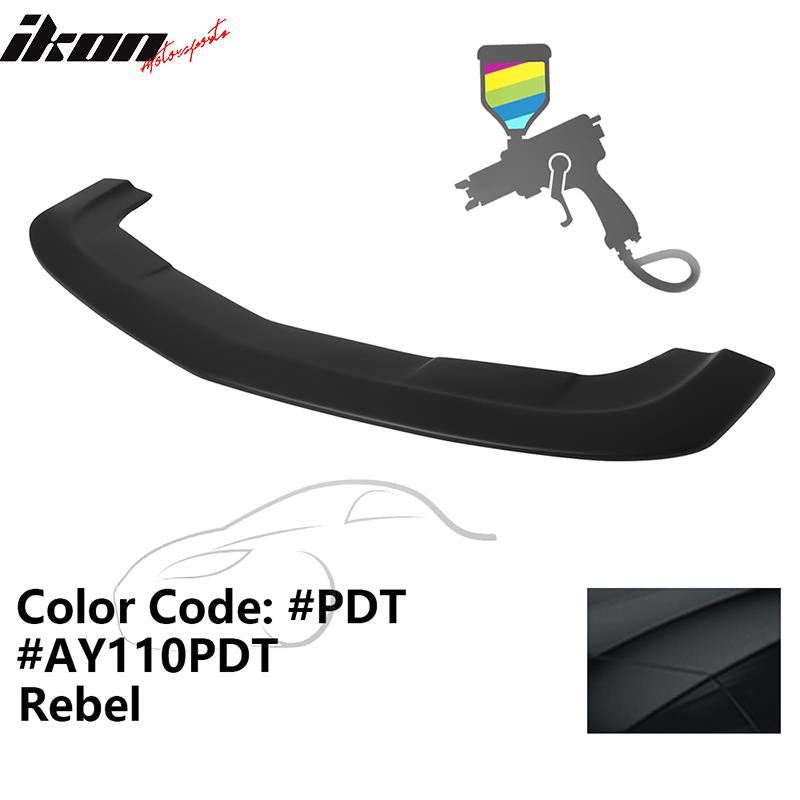 2015-2023 Dodge Challenger SXT Painted Front Bumper Lip Spoiler PP