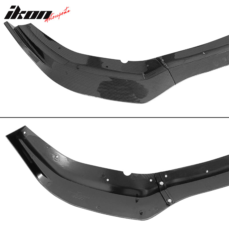 2020-2023 Dodge Charger Widebody IKON V1 Style Front Bumper Lip 3PCS