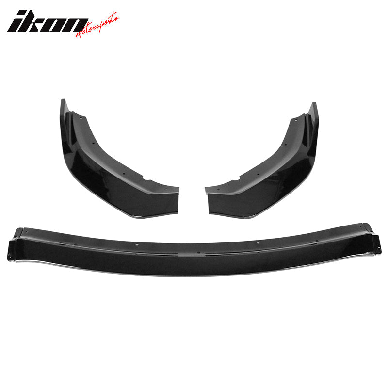 2020-2023 Dodge Charger Widebody IKON V1 Style Front Bumper Lip 3PCS