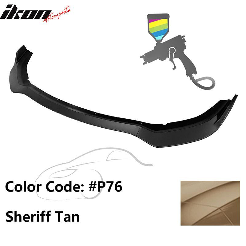 2020-2023 Dodge Charger Widebody IKON V1 Style Front Bumper Lip 3PCS