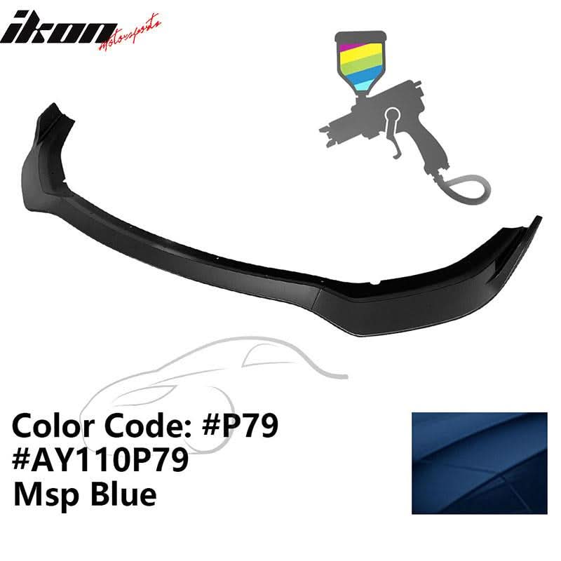 2020-2023 Dodge Charger Widebody IKON V1 Style Front Bumper Lip 3PCS