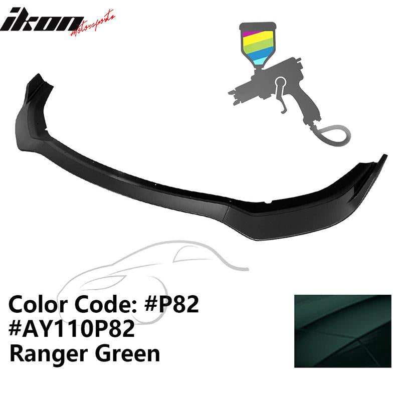 2020-2023 Dodge Charger Widebody IKON V1 Style Front Bumper Lip 3PCS