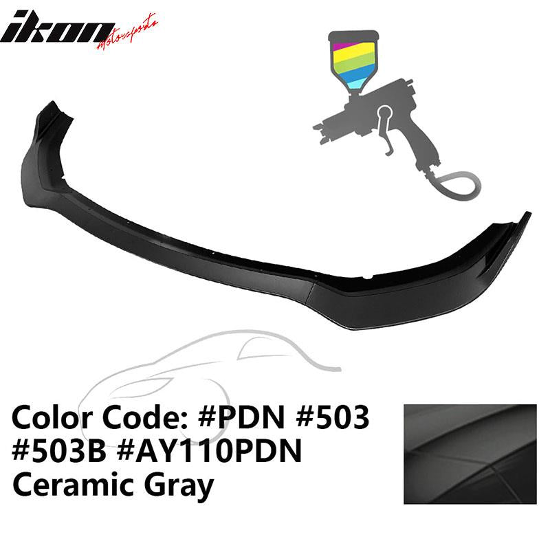 2020-2023 Dodge Charger Widebody IKON V1 Style Front Bumper Lip 3PCS