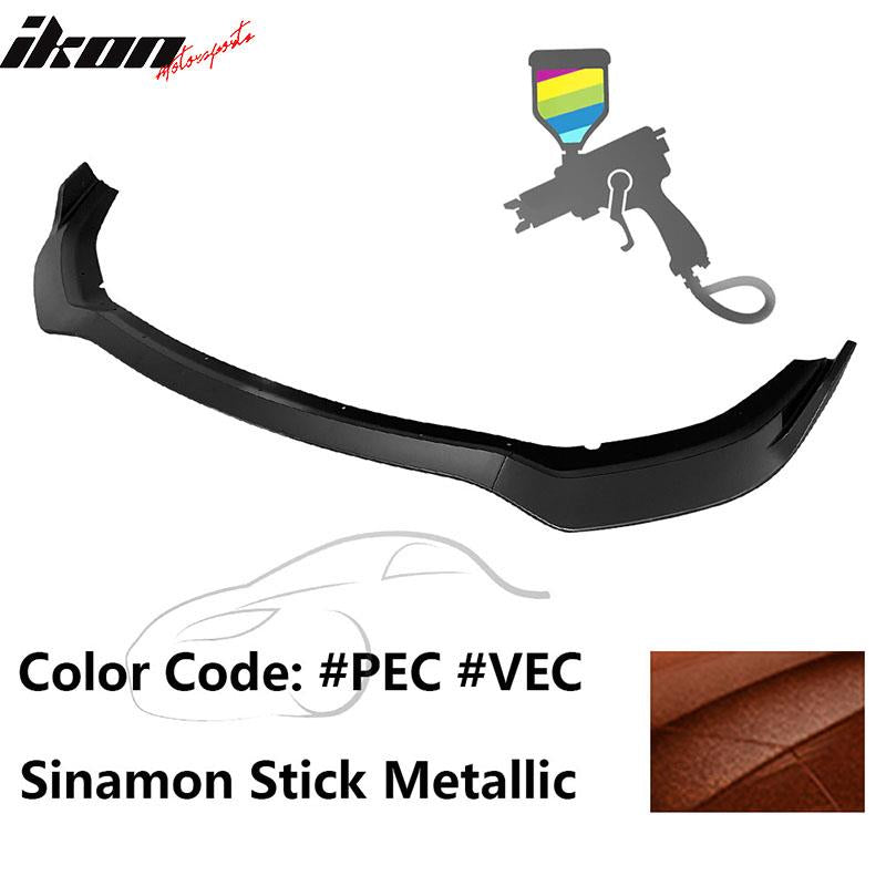 2020-2023 Dodge Charger Widebody IKON V1 Style Front Bumper Lip 3PCS