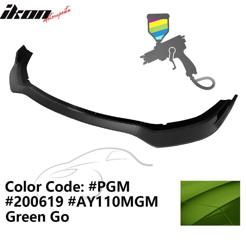 2020-2023 Dodge Charger Widebody IKON V1 Style Front Bumper Lip 3PCS