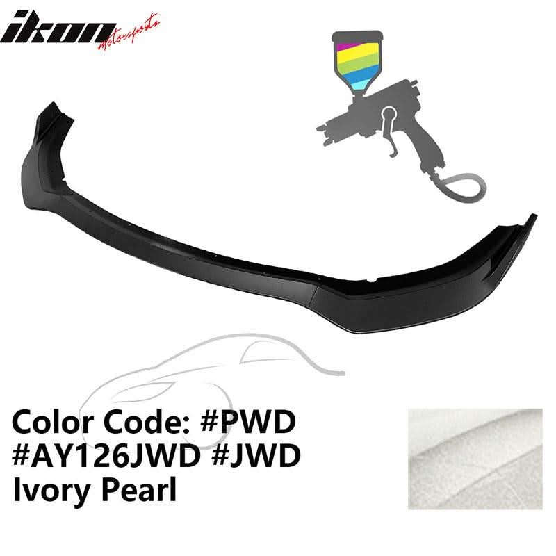 2020-2023 Dodge Charger Widebody IKON V1 Style Front Bumper Lip 3PCS