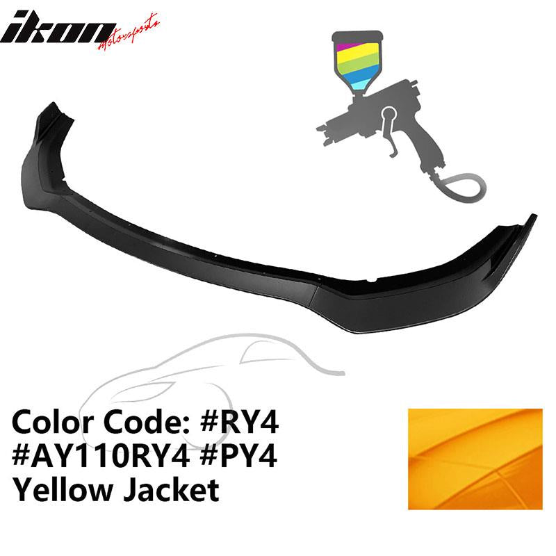 2020-2023 Dodge Charger Widebody IKON V1 Style Front Bumper Lip 3PCS