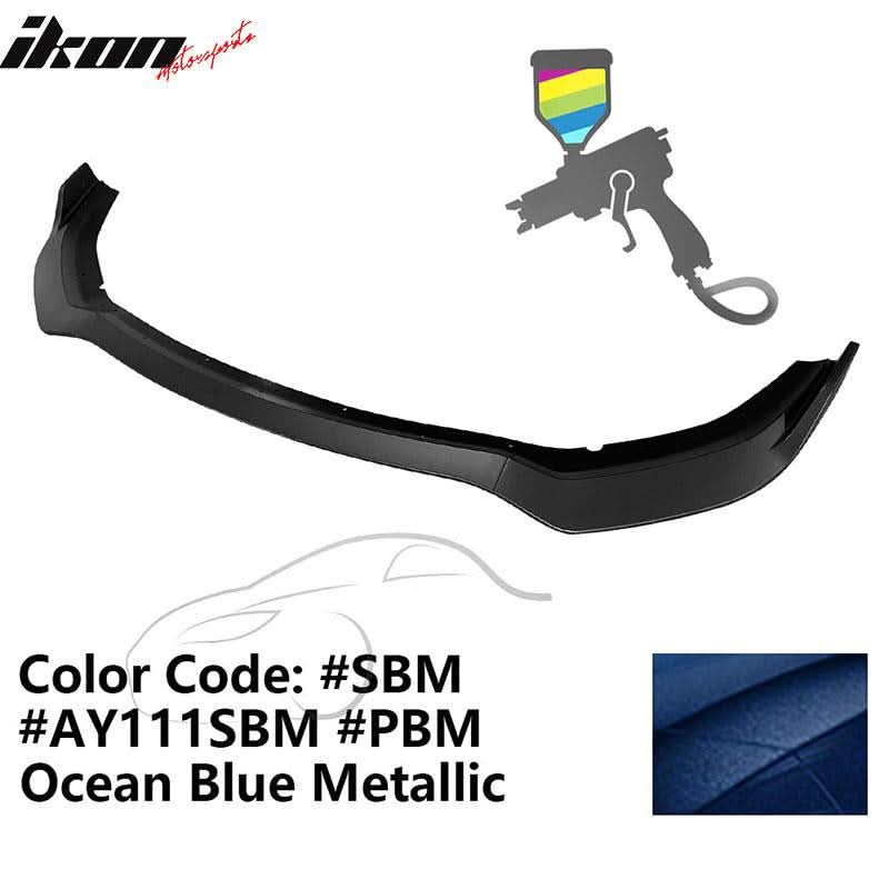 2020-2023 Dodge Charger Widebody IKON V1 Style Front Bumper Lip 3PCS