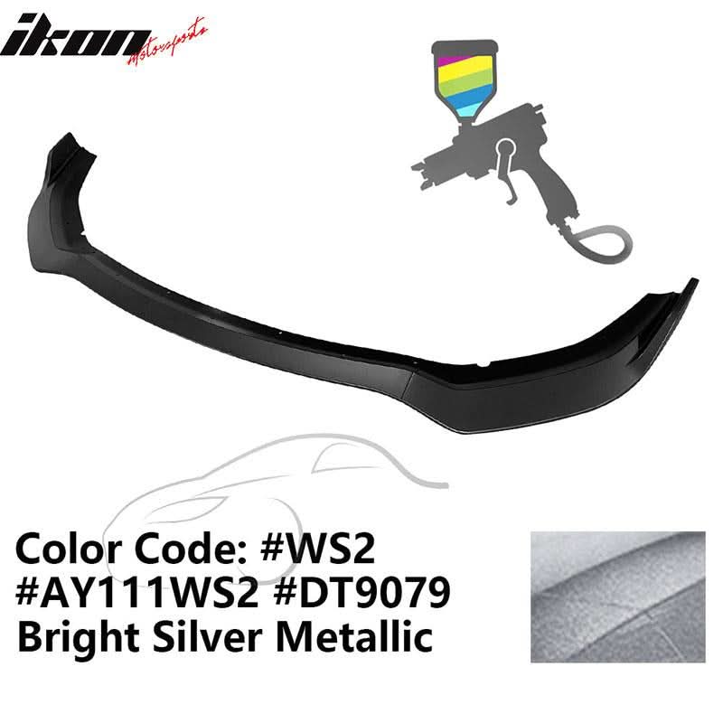 2020-2023 Dodge Charger Widebody IKON V1 Style Front Bumper Lip 3PCS