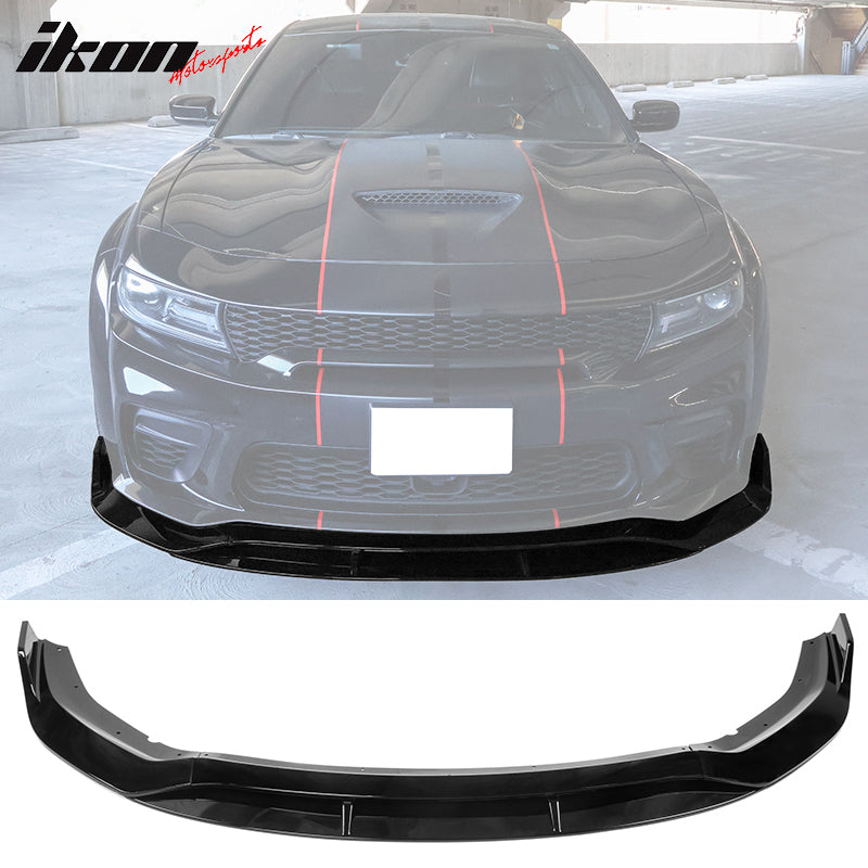 2020-2023 Dodge Charger Widebody IKON V2 Front Bumper Lip ABS 4PCS
