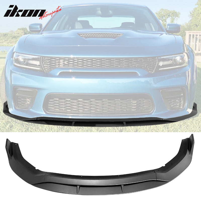 2020-2023 Dodge Charger Widebody IKON V2 Front Bumper Lip ABS 4PCS