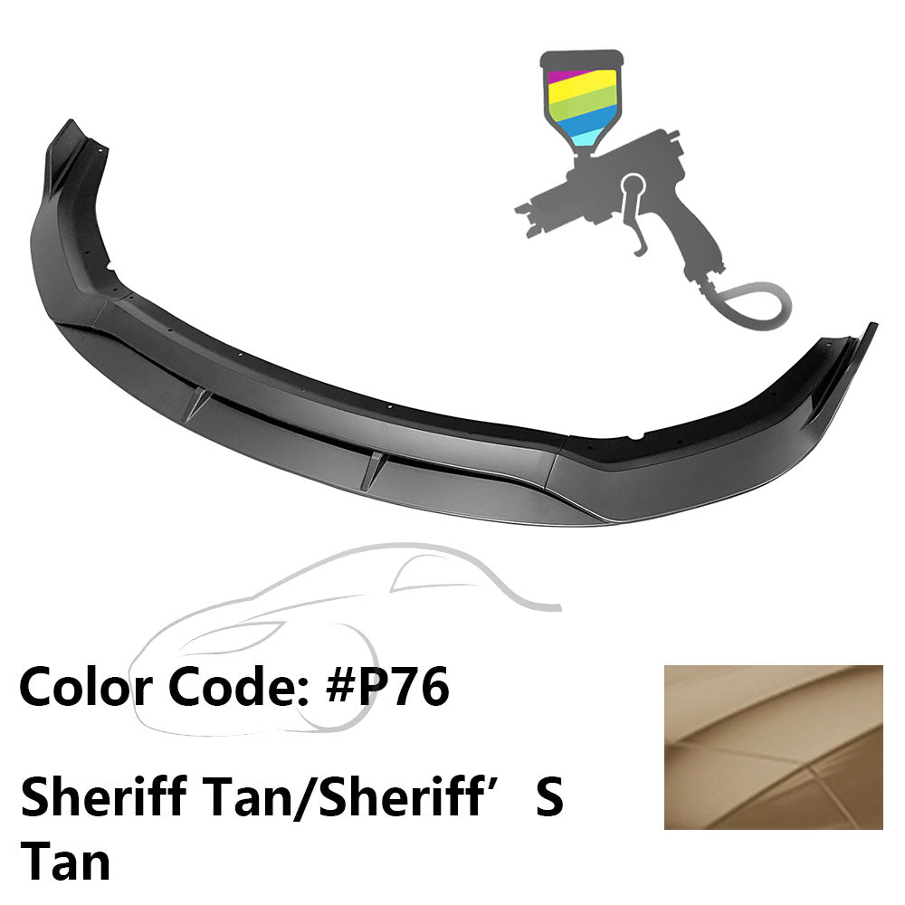 2020-2023 Dodge Charger Widebody IKON V2 Front Bumper Lip ABS 4PCS