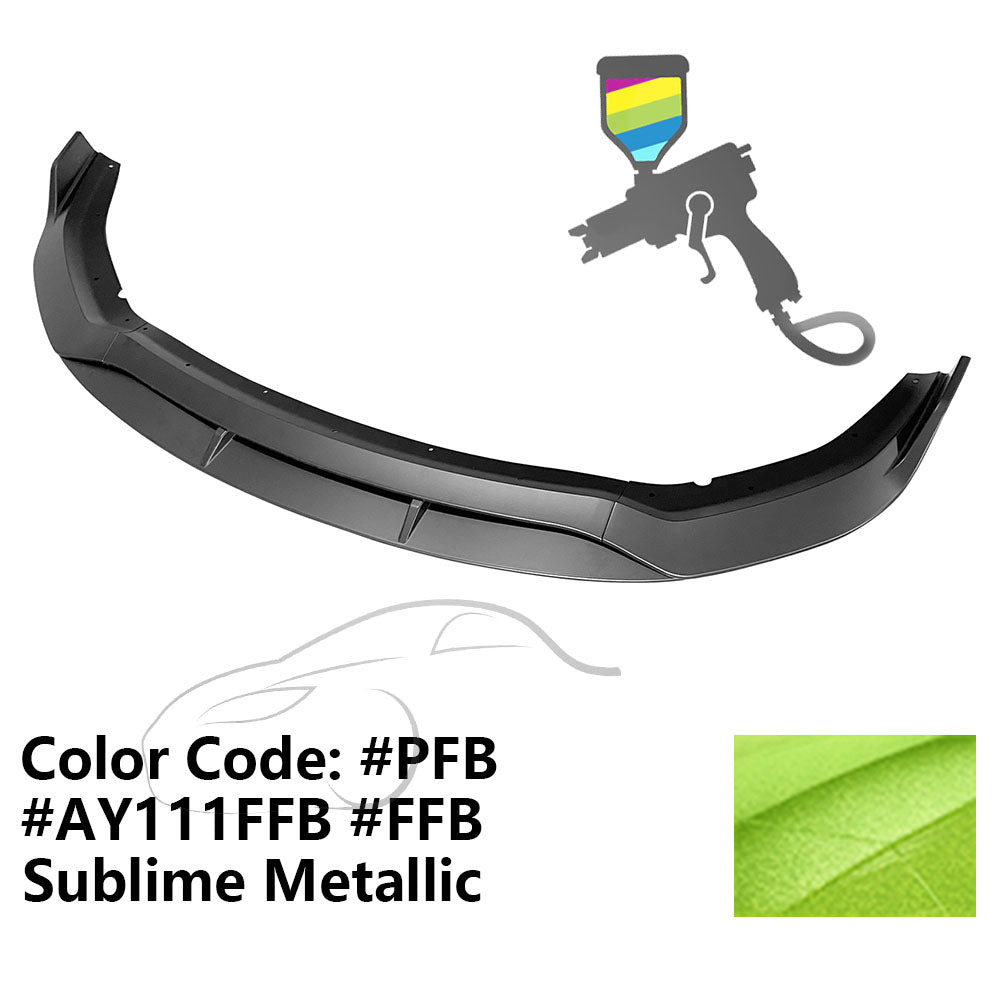 2020-2023 Dodge Charger Widebody IKON V2 Front Bumper Lip ABS 4PCS