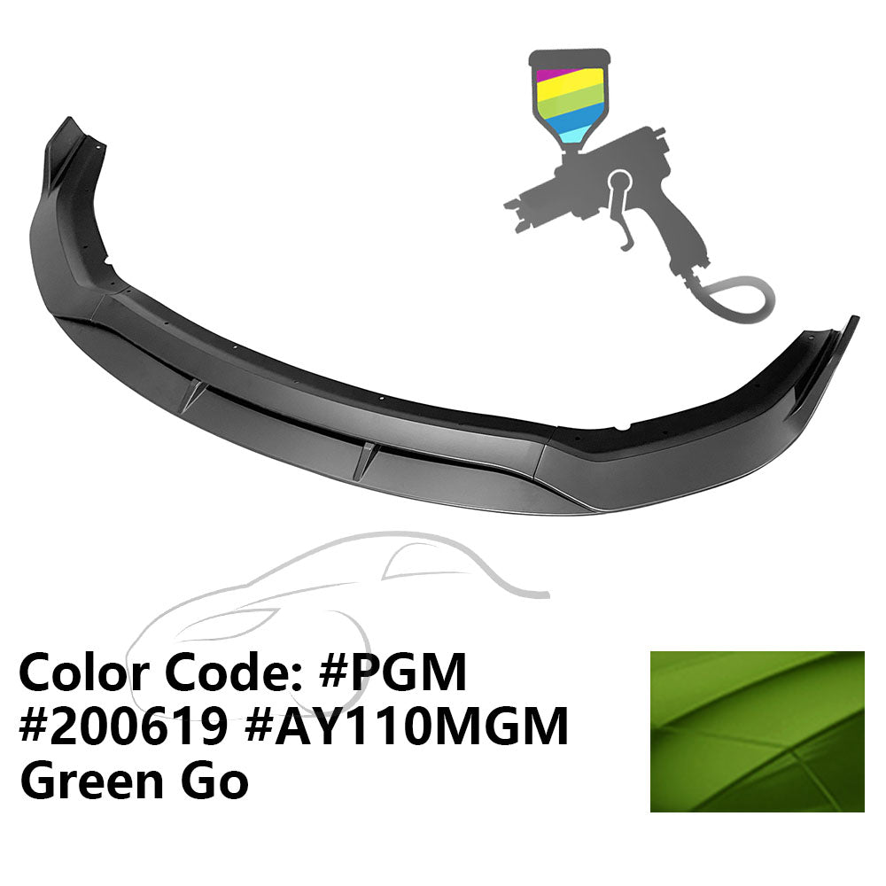 2020-2023 Dodge Charger Widebody IKON V2 Front Bumper Lip ABS 4PCS