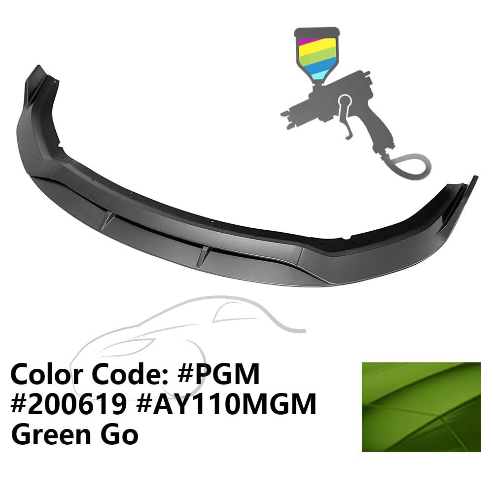 2020-2023 Dodge Charger Widebody IKON V2 Front Bumper Lip ABS 4PCS