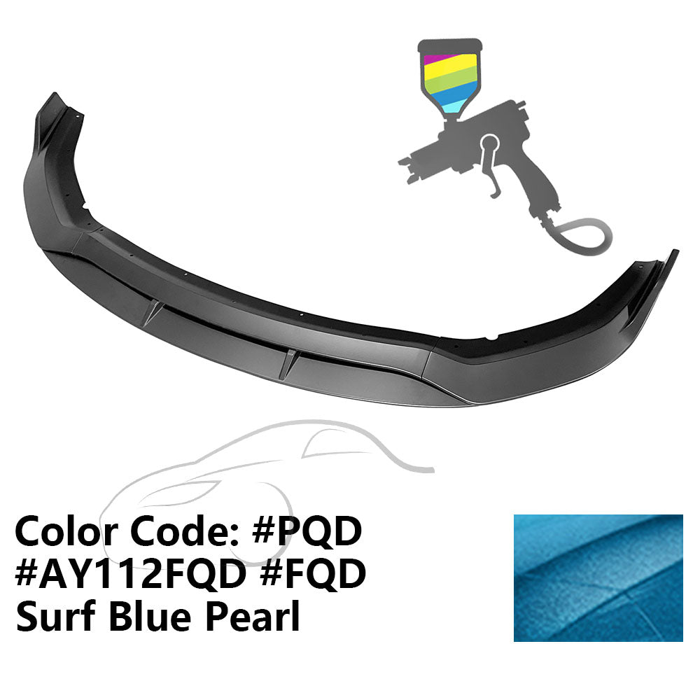 2020-2023 Dodge Charger Widebody IKON V2 Front Bumper Lip ABS 4PCS