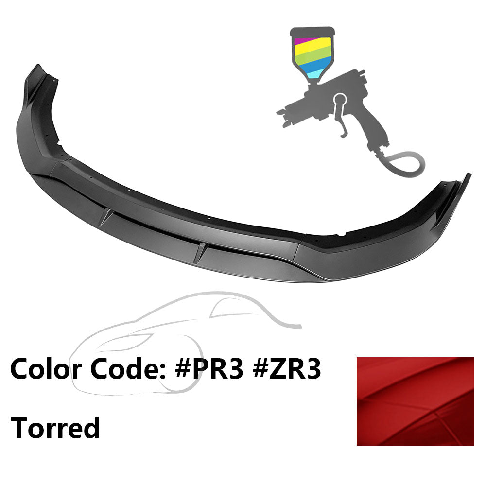 2020-2023 Dodge Charger Widebody IKON V2 Front Bumper Lip ABS 4PCS