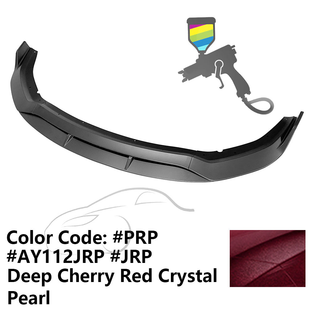 2020-2023 Dodge Charger Widebody IKON V2 Front Bumper Lip ABS 4PCS