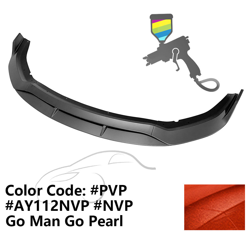 2020-2023 Dodge Charger Widebody IKON V2 Front Bumper Lip ABS 4PCS