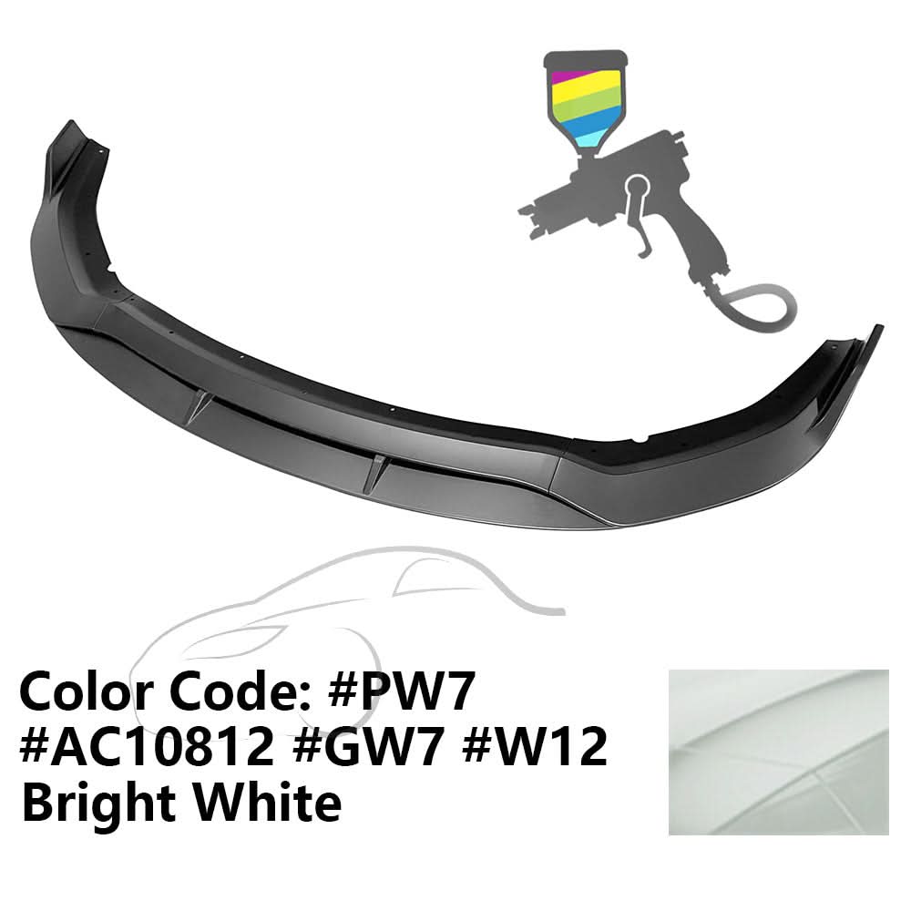 2020-2023 Dodge Charger Widebody IKON V2 Front Bumper Lip ABS 4PCS