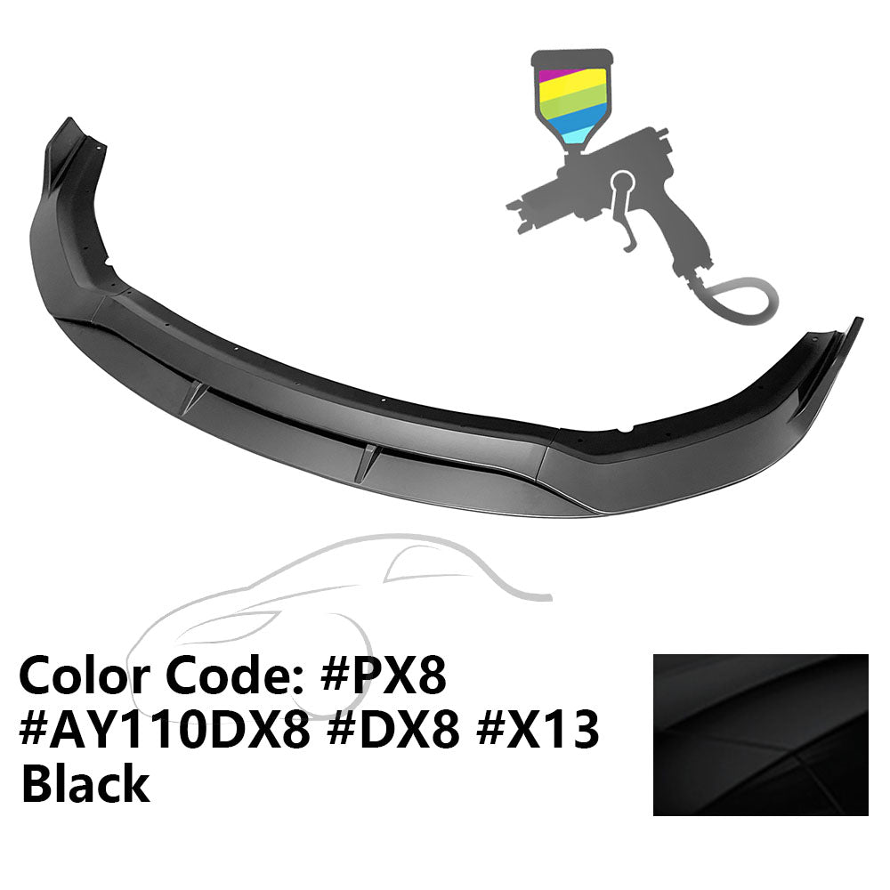 2020-2023 Dodge Charger Widebody IKON V2 Front Bumper Lip ABS 4PCS