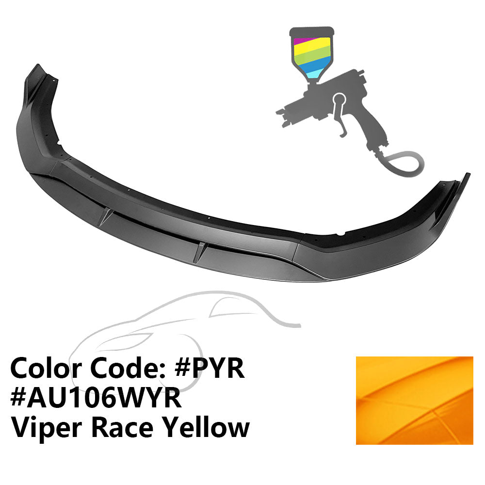 2020-2023 Dodge Charger Widebody IKON V2 Front Bumper Lip ABS 4PCS