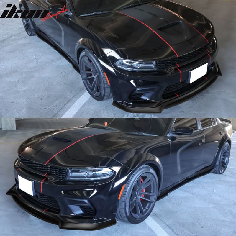 2020-2023 Dodge Charger Widebody V3 PP Front Bumper Lip