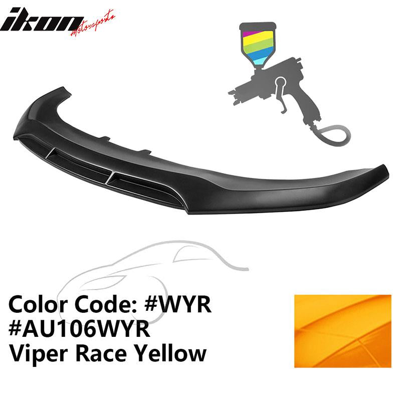 2020-2023 Dodge Charger Widebody V5 PP Front Bumper Lip