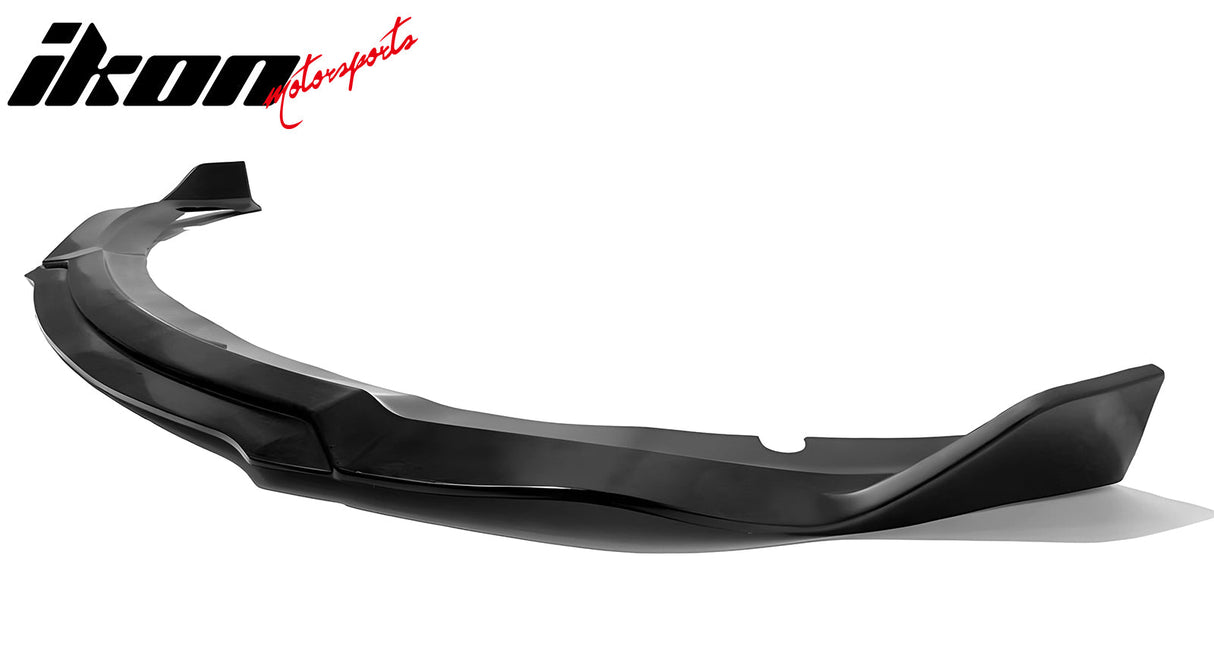 2015-2022 Dodge Charger Extreme Style Unpainted Black Front Bumper Lip