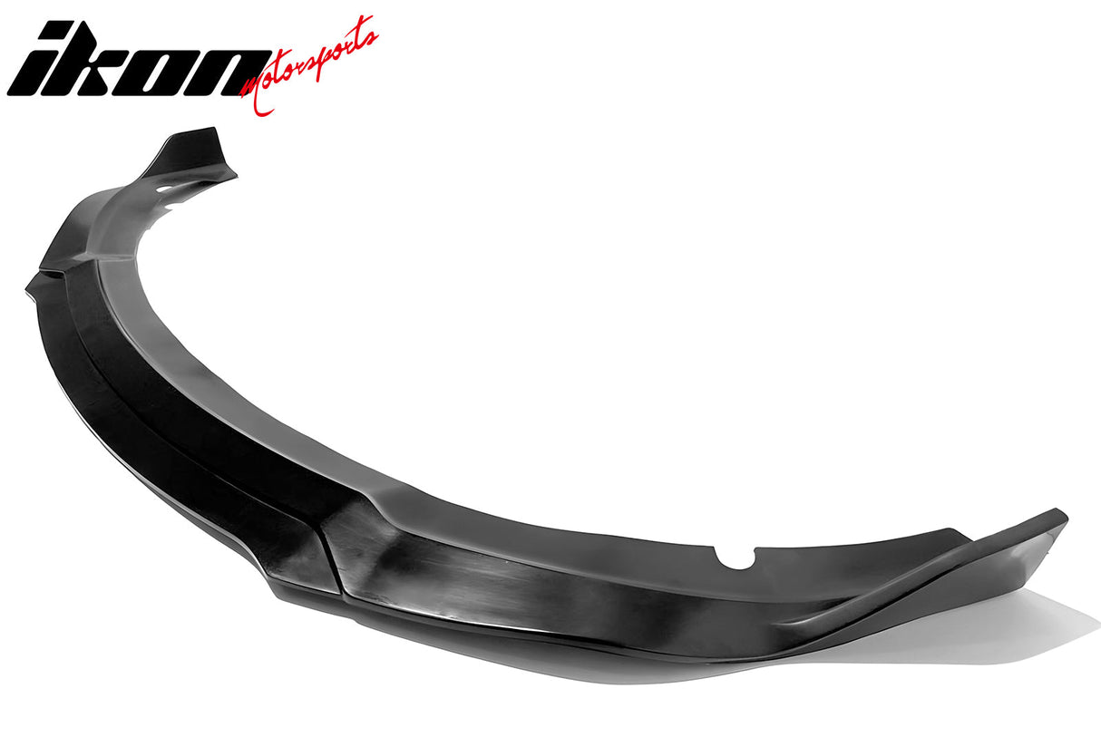 2015-2022 Dodge Charger Extreme Style Unpainted Black Front Bumper Lip