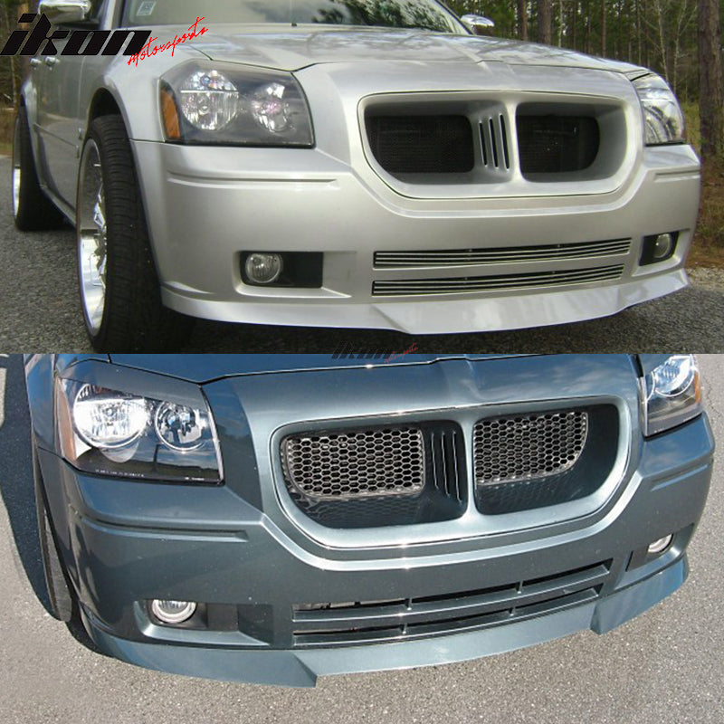 2005-2007 Dodge Magnum DS Style Unpainted Front Bumper Lip Spoiler PU