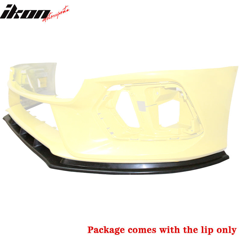2016-2018 Ford Focus RS Unpainted Black Front Lip SplitterSpoiler PU