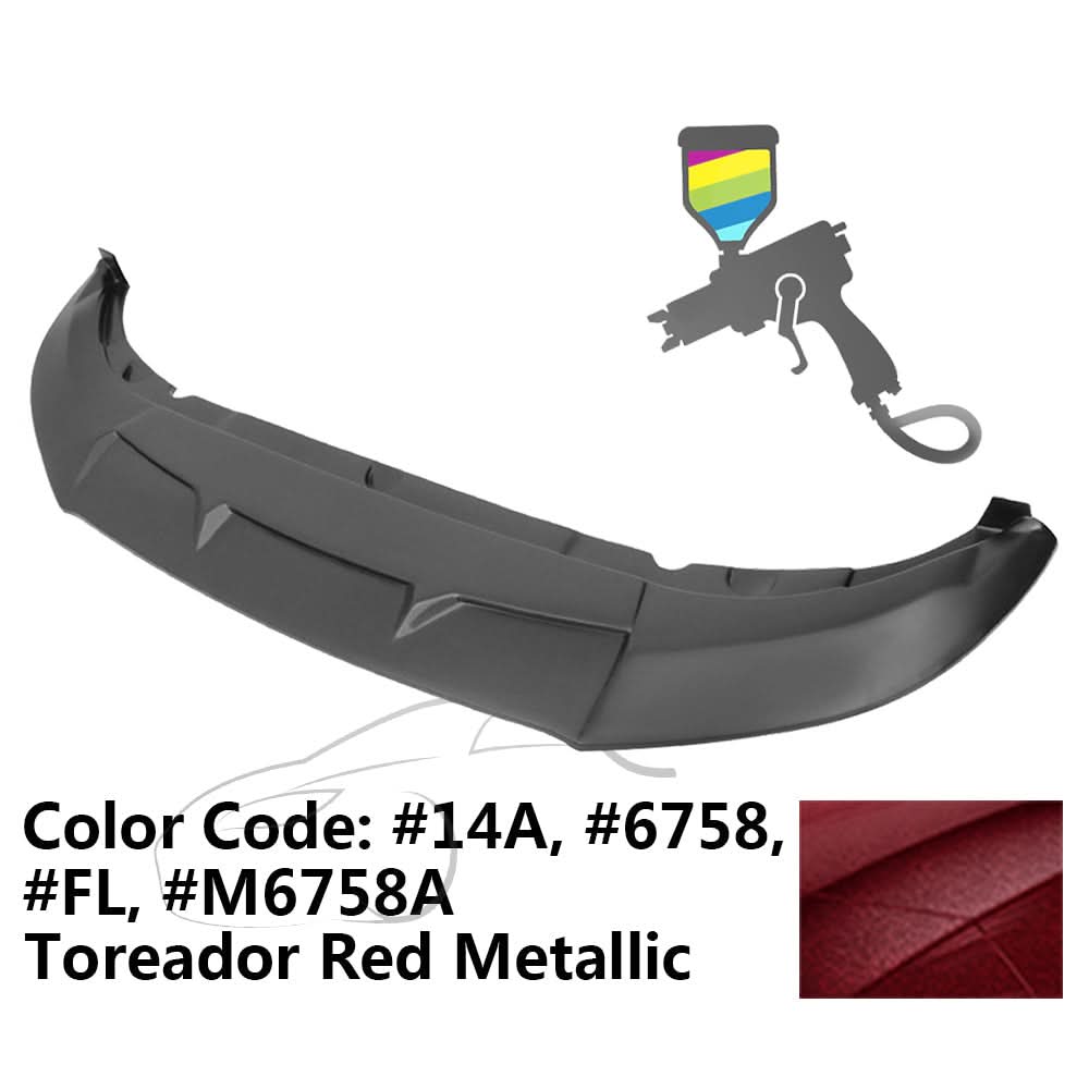 2010-2014 Ford Mustang Shelby GT500 OEM Style Painted Front Bumper Lip