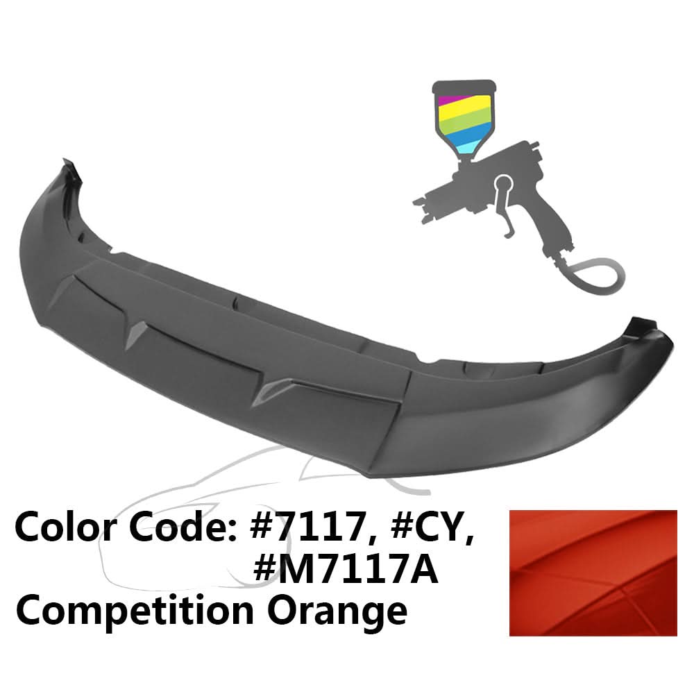 2010-2014 Ford Mustang Shelby GT500 OEM Style Painted Front Bumper Lip