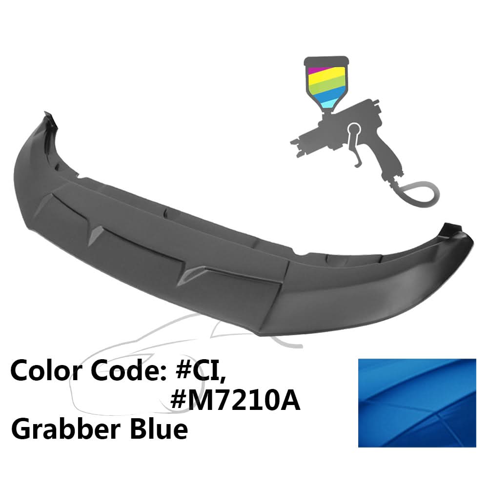 2010-2014 Ford Mustang Shelby GT500 OEM Style Painted Front Bumper Lip