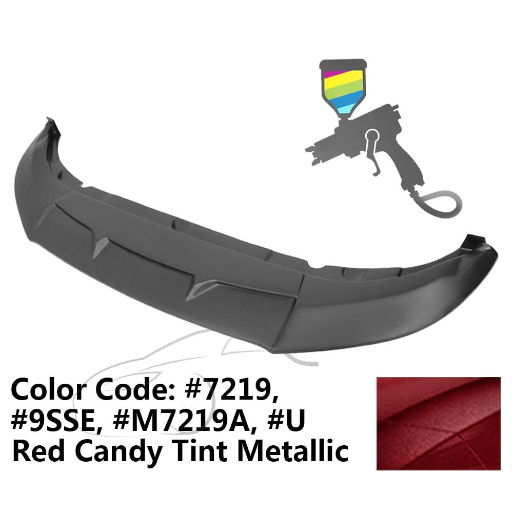 2010-2014 Ford Mustang Shelby GT500 OEM Style Painted Front Bumper Lip