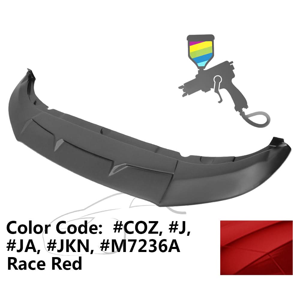 2010-2014 Ford Mustang Shelby GT500 OEM Style Painted Front Bumper Lip
