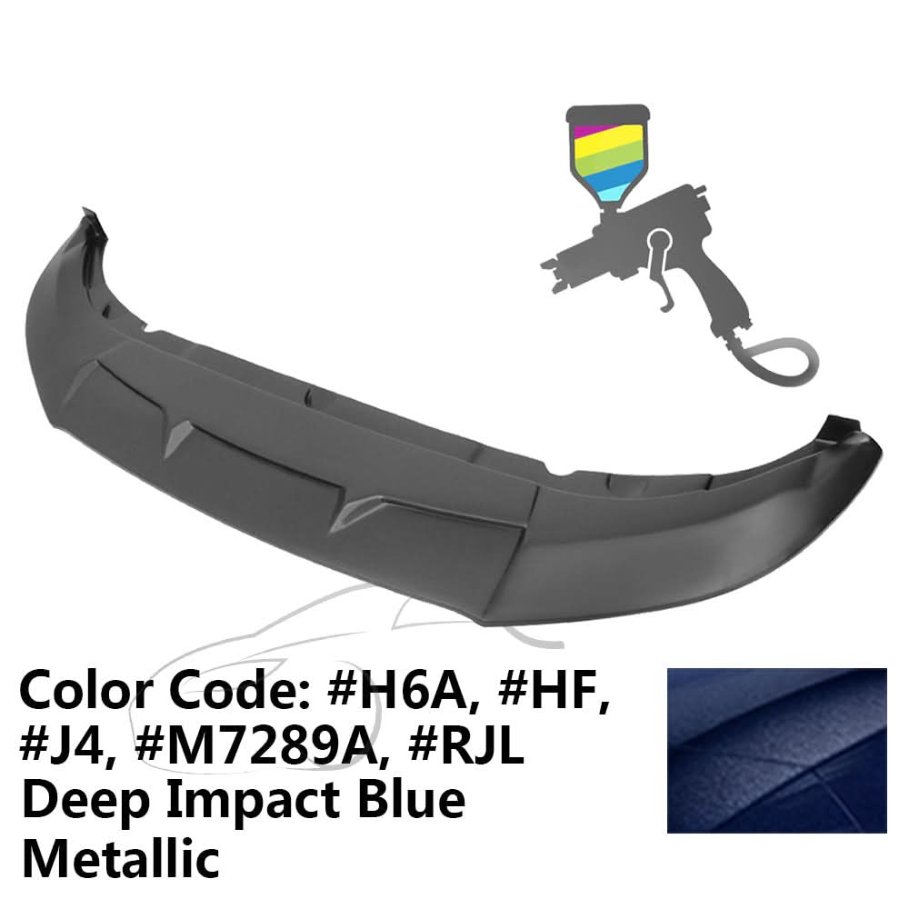 2010-2014 Ford Mustang Shelby GT500 OEM Style Painted Front Bumper Lip