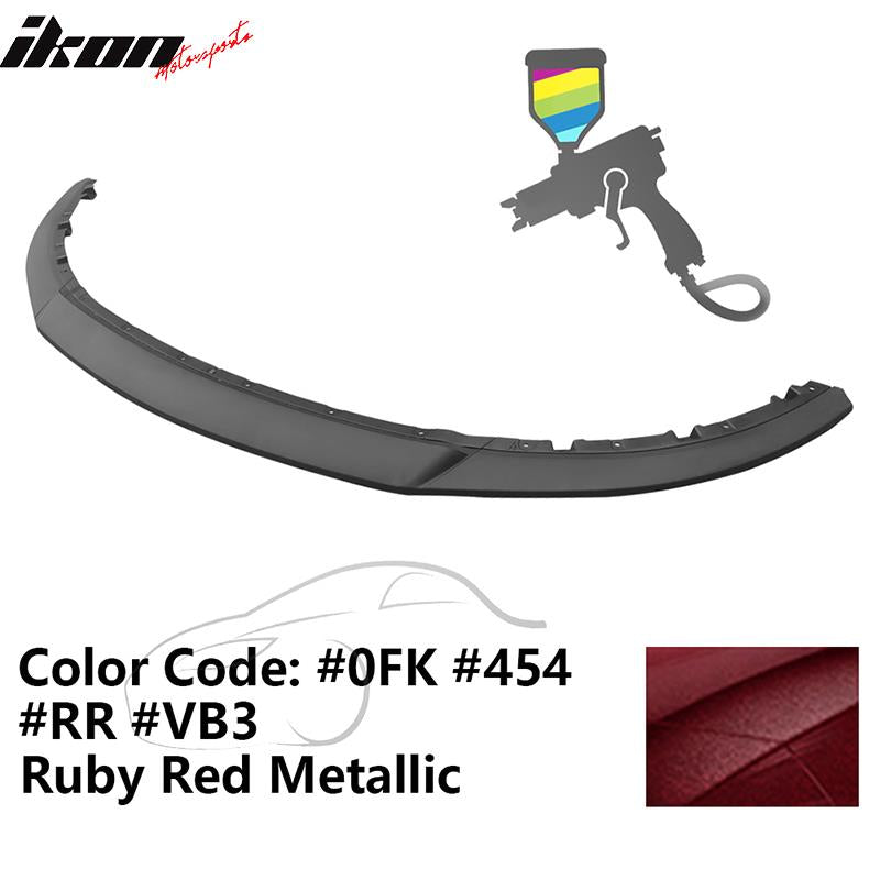 2013-2014 Mustang GT R Style Painted Front Bumper Lip Injection PP