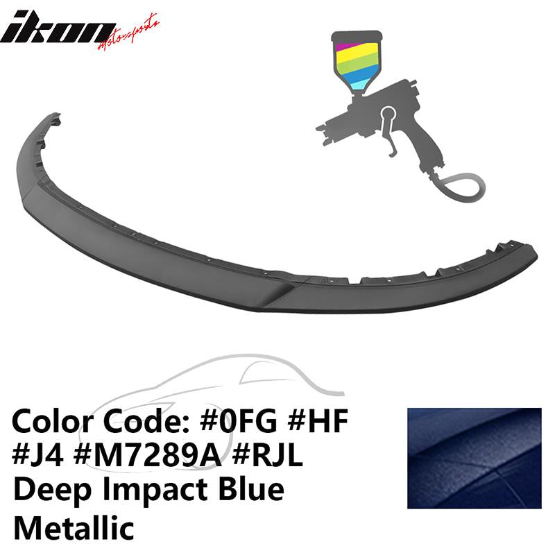 2013-2014 Mustang GT R Style Painted Front Bumper Lip Injection PP