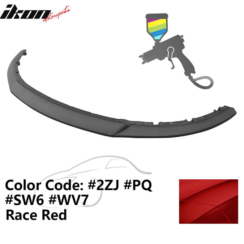 2013-2014 Mustang GT R Style Painted Front Bumper Lip Injection PP