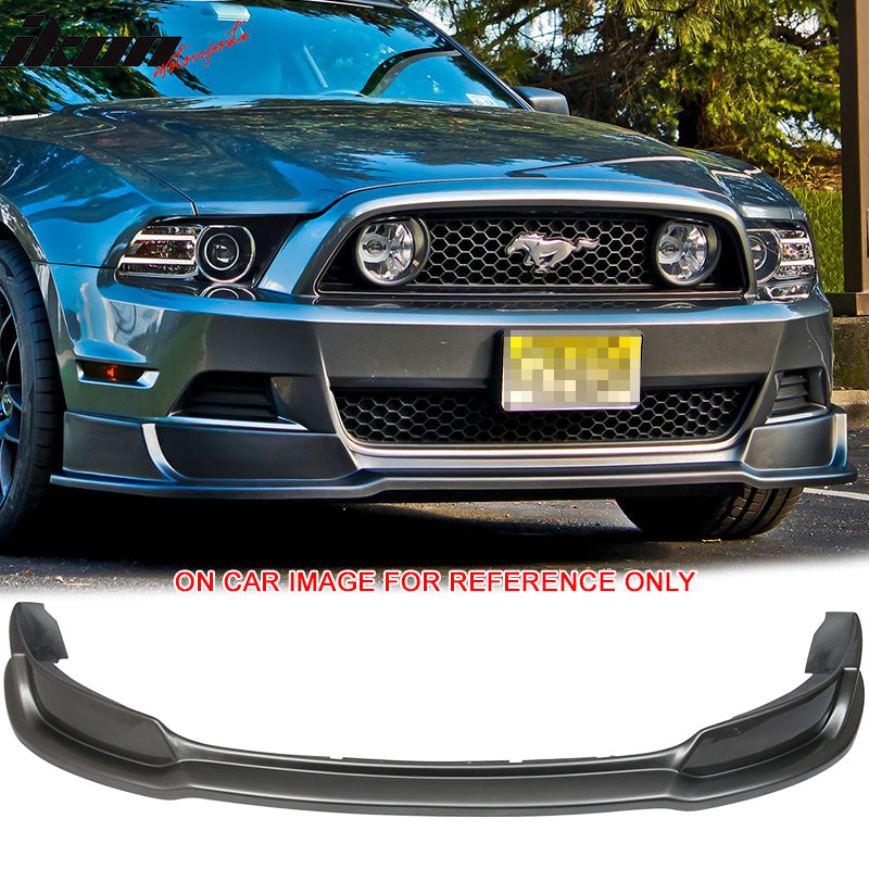 2013-2014 Ford Mustang GT Convertible Front Bumper Lip Chin Spoiler PU