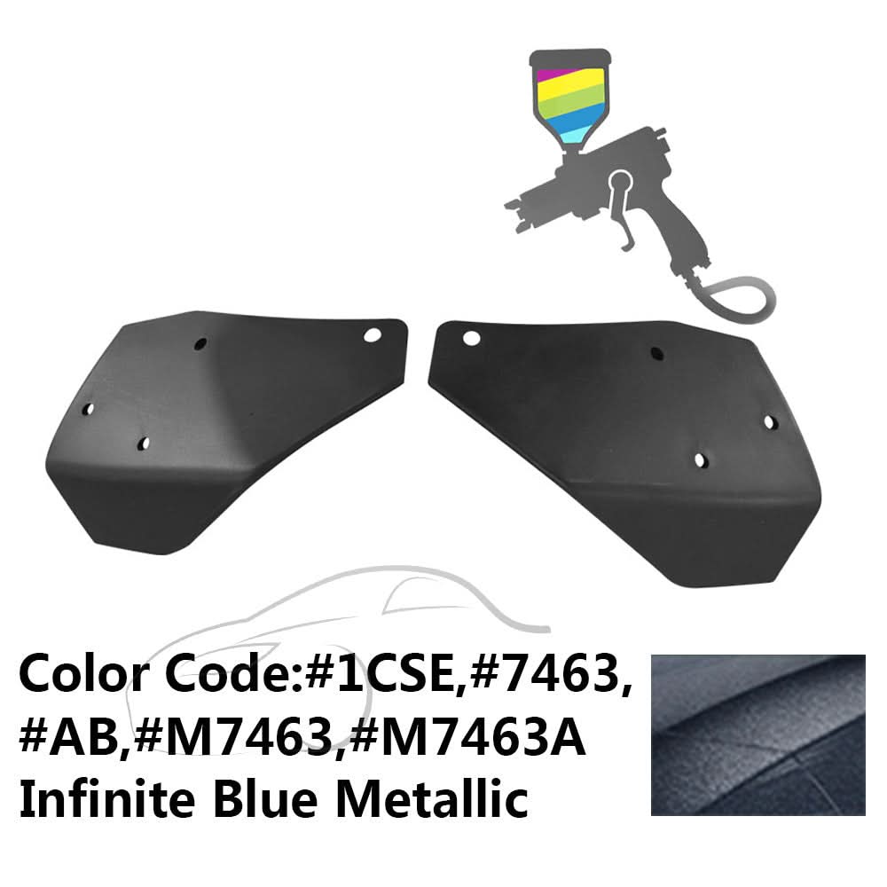 2015-2023 Ford Mustang GT Style Front Bumper Lip Spoiler Winglet PP