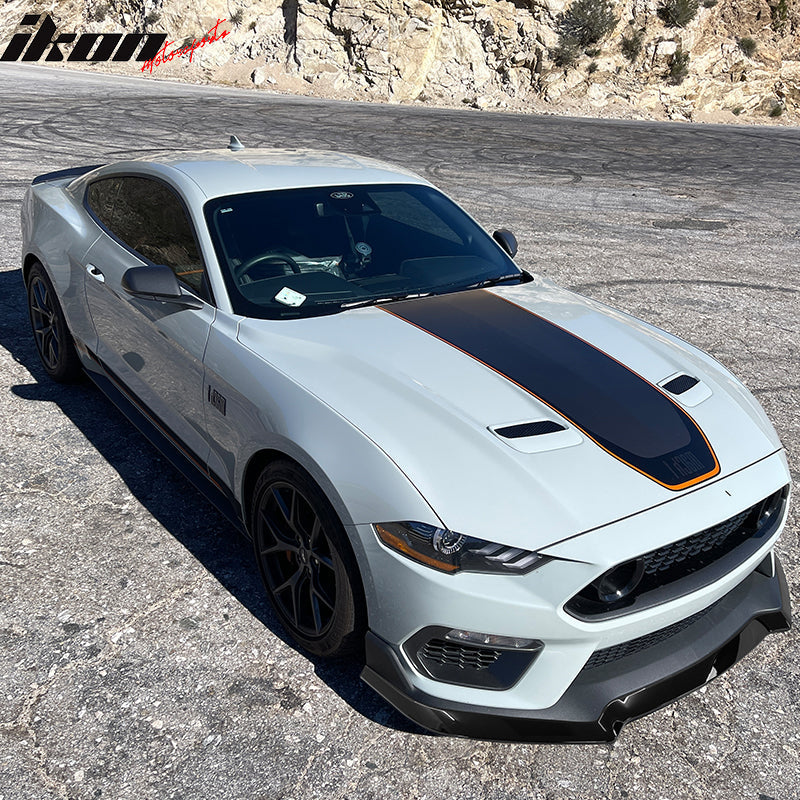 2021-2023 Ford Mustang Mach 1 Front Lip Handling Package Style