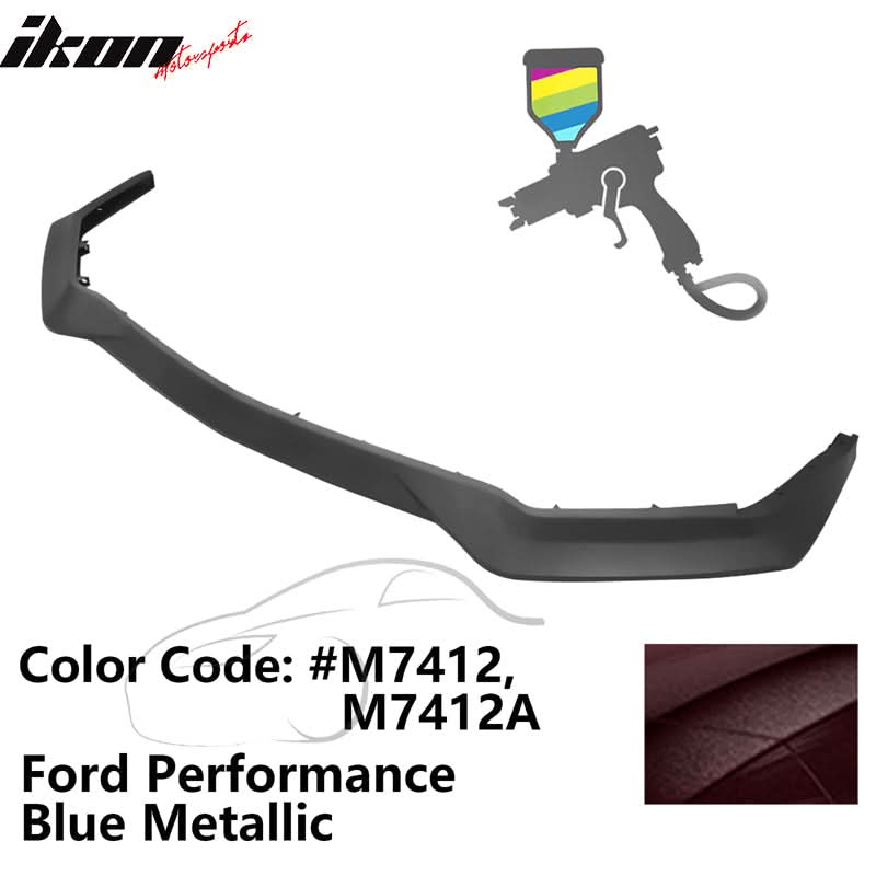 2018-2023 Ford Mustang GT R Spec Style Front Bumper Lip Splitter PP