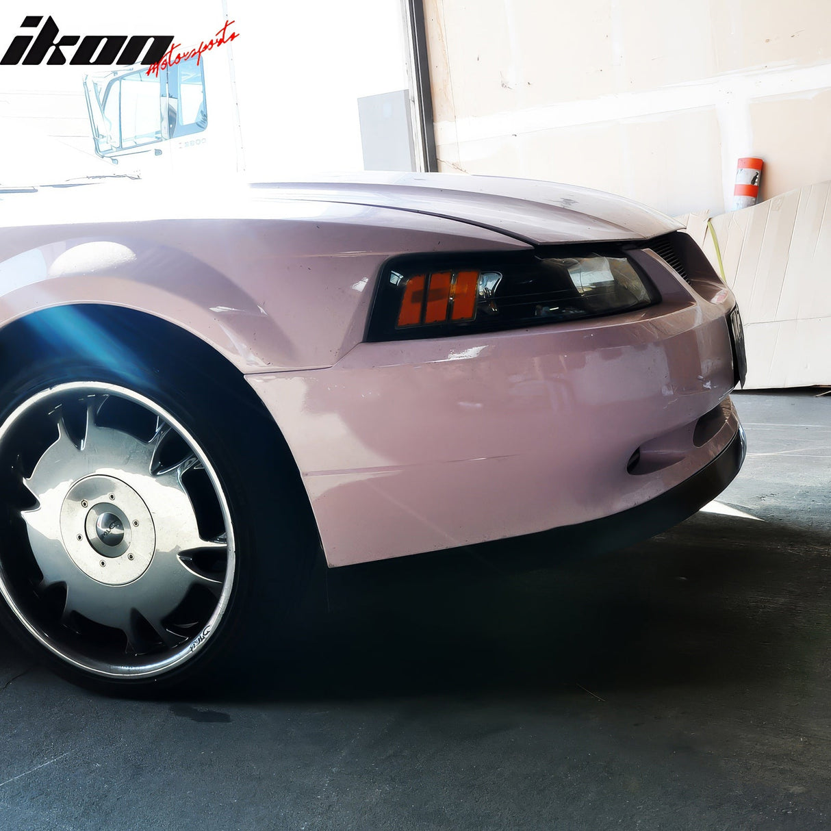 1999-2004 Ford Mustang Mach 2 Style Front Bumper Lip Lower Spoiler PU