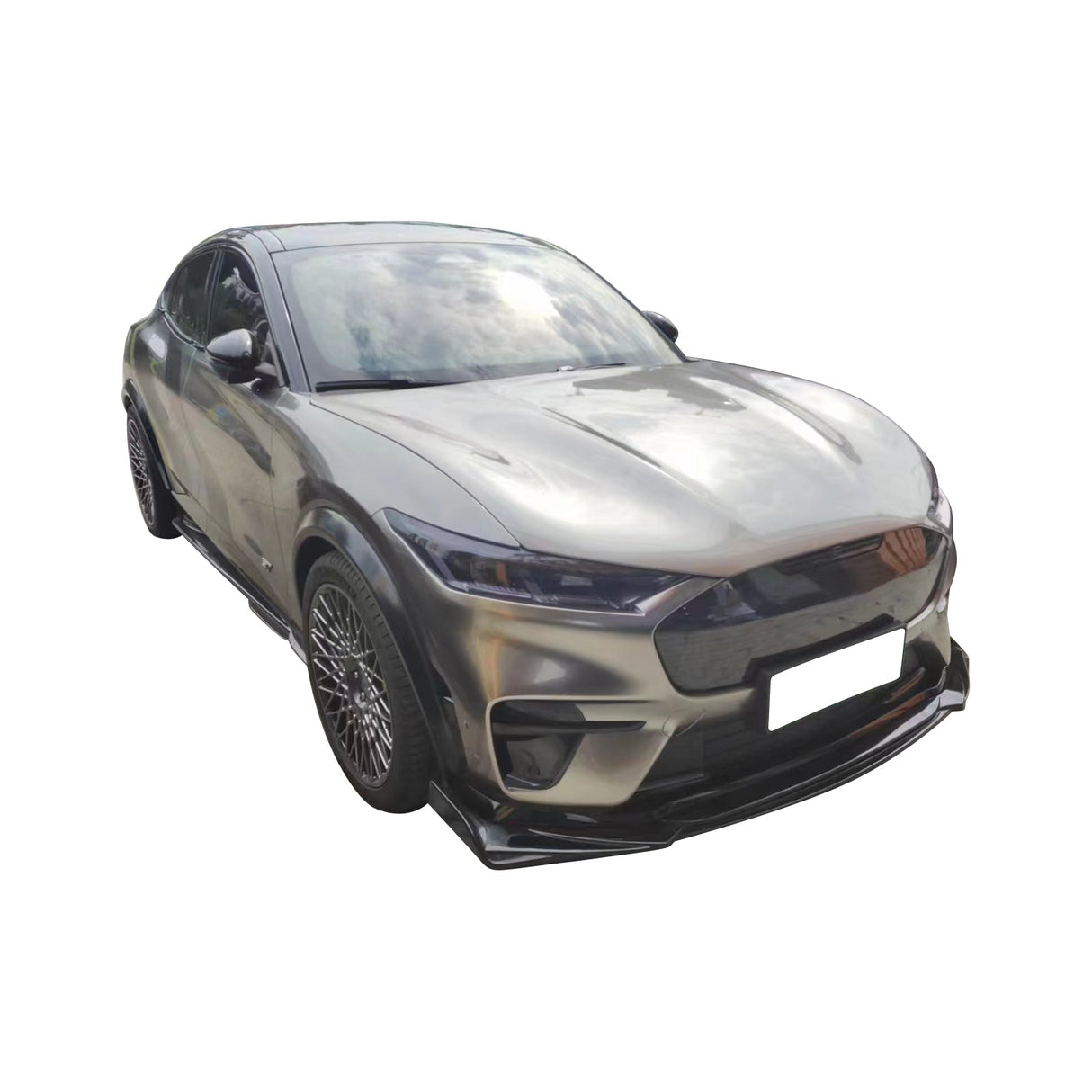 2021-2023 Ford Mustang Mach-E Front Bumper Lip Spoiler 1PC