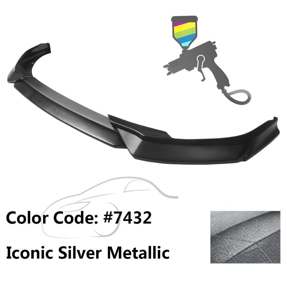 2021-2023 Ford Mustang Mach-E Front Bumper Lip Spoiler 3PC