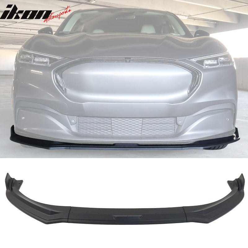 2021-2024 Ford Mustang Mach-E IKON 3PC Front Bumper Lip PP